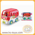 School bus toys, electronic cartoon bus with light and music